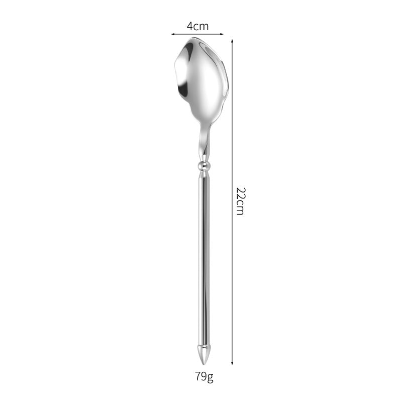 Eleganter und Ergonomischer Löffel mit Schmalem Griff Brehn