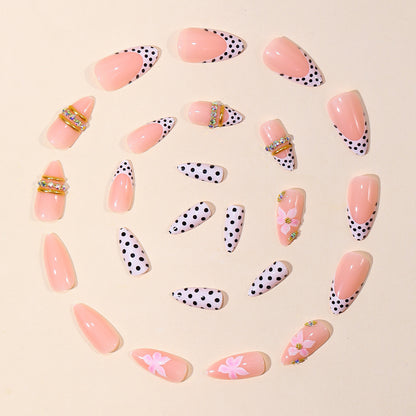 Dekorative 3D Blumen Nagelkunst Brehn