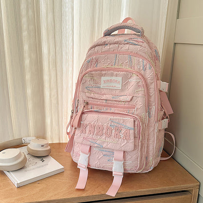Multi-Funktionaler Muster-Schulrucksack Brehn