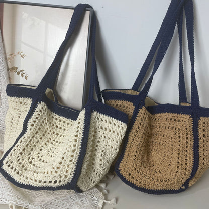 Handgefertigte Stricktasche Brehn