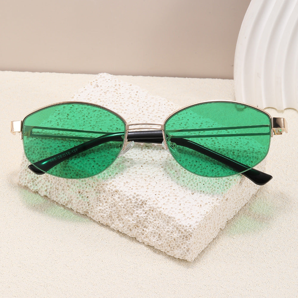 Modische Brille mit Eleganter, Ovale Form Brehn