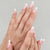 Elegantes Press-On-Nagelset mit natürlichem Finish Brehn