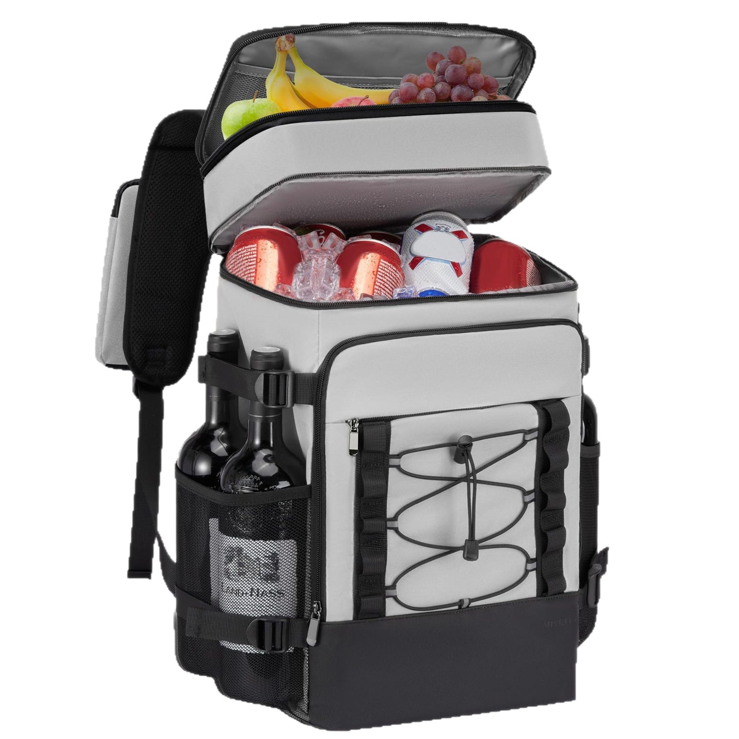 Isolierter Picknick-Rucksack mit Platz Für Getränke und Snacks Brehn