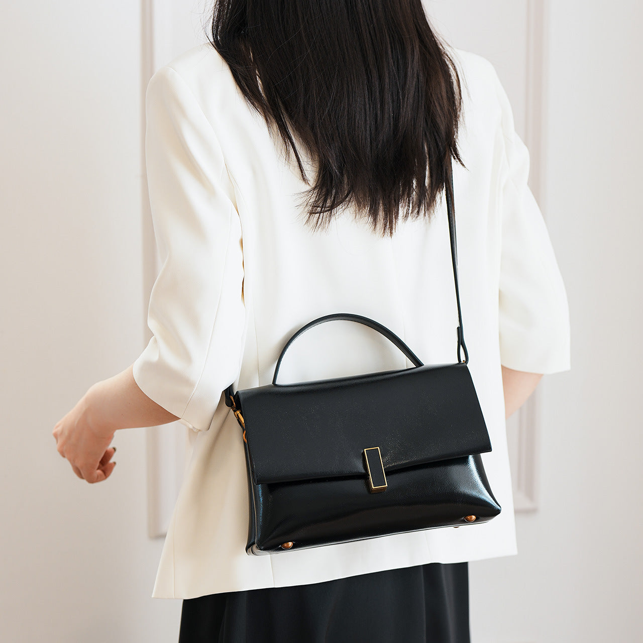 Elegante Strukturierten Handtasche Brehn 1785771151