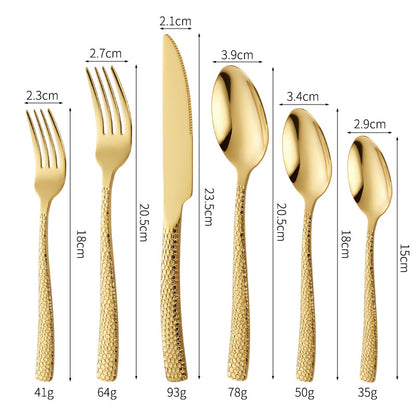 Stilvolles und Farbenfrohes Besteckset Aus Edelstahl Brehn