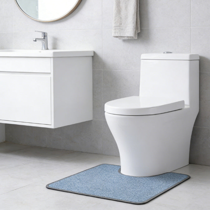 Weiche Saugnapf-Toilettenteppich Brehn