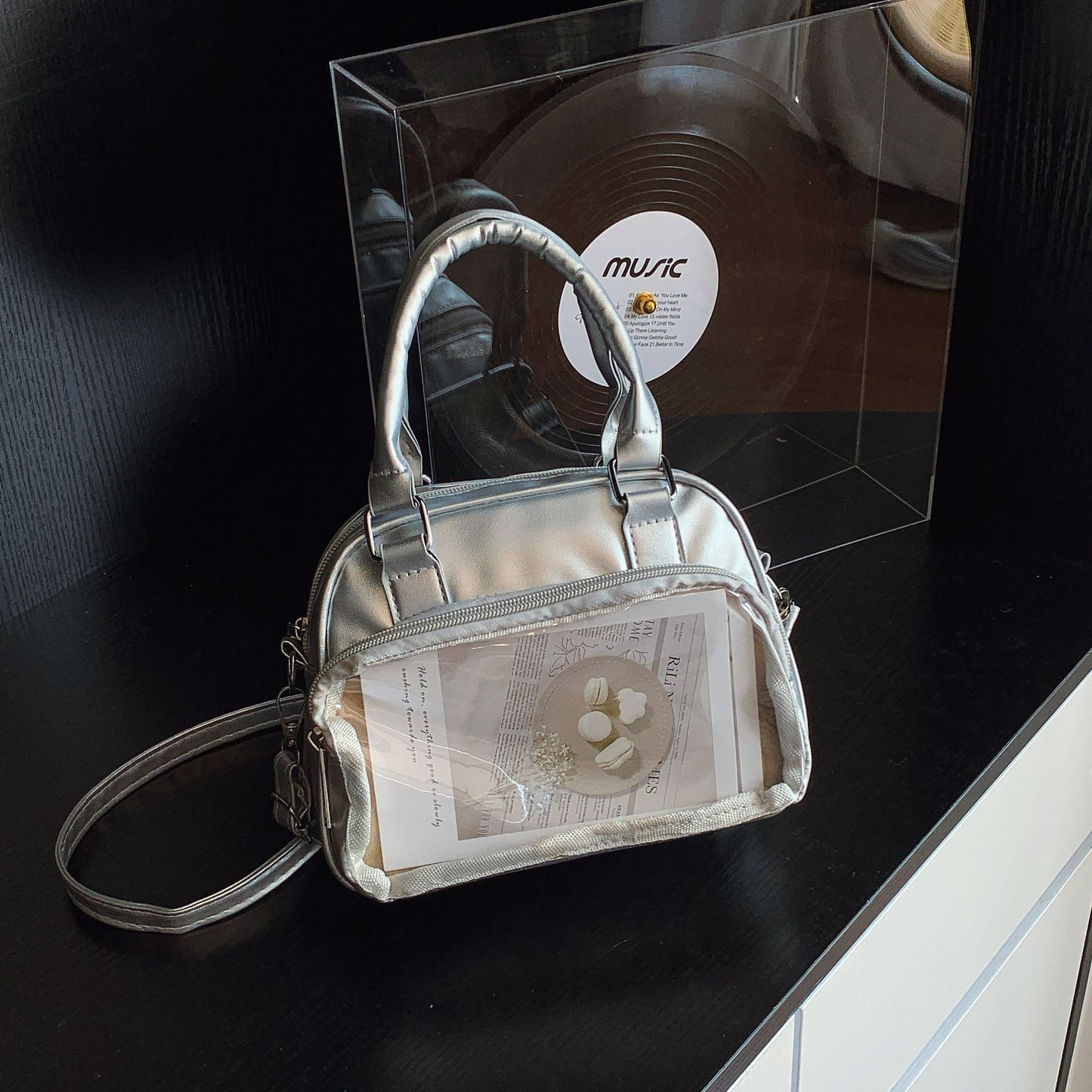 Mini Strukturierte Handtasche Brehn