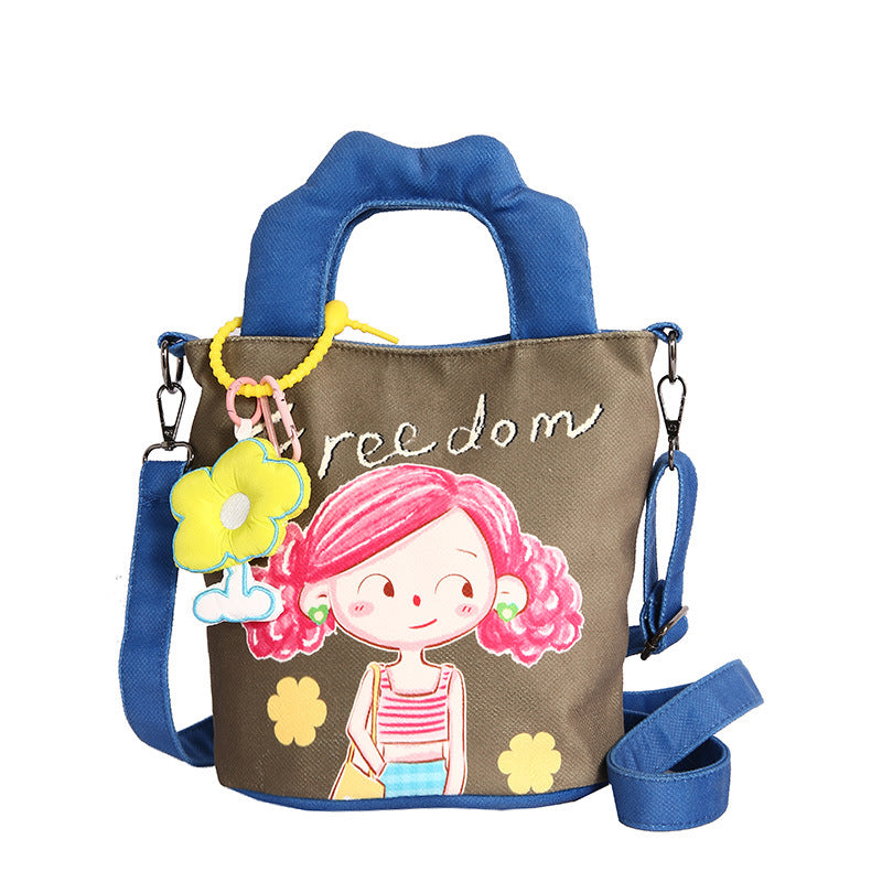 Plüsch-Handtasche Im Frechen Kindermotiv Brehn