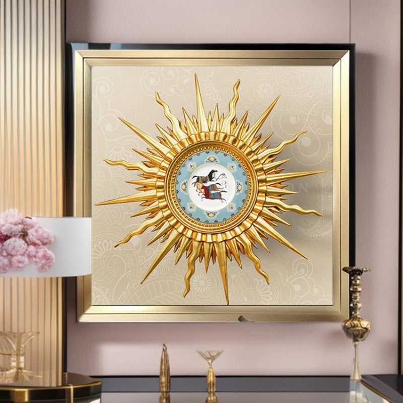 Sonnenstrahlen Wandkunst