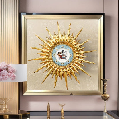 Sonnenstrahlen Wandkunst