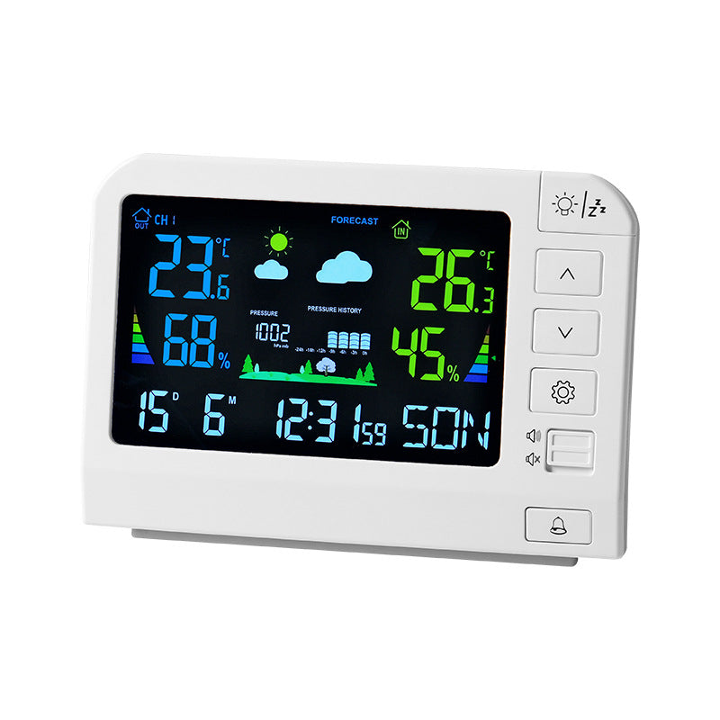 Digitaler Wetter-Alarmwecker mit multifunktionalem Display Brehn