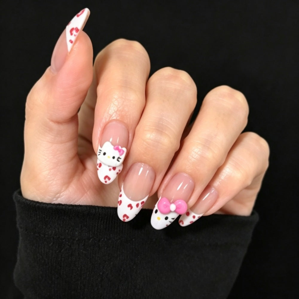 Charakter-verzierte Press-On Nagelset Brehn