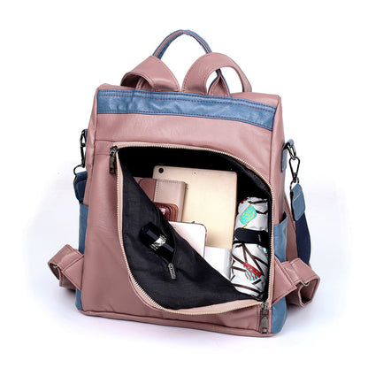 Vielseitiger Leder-Rucksack Brehn