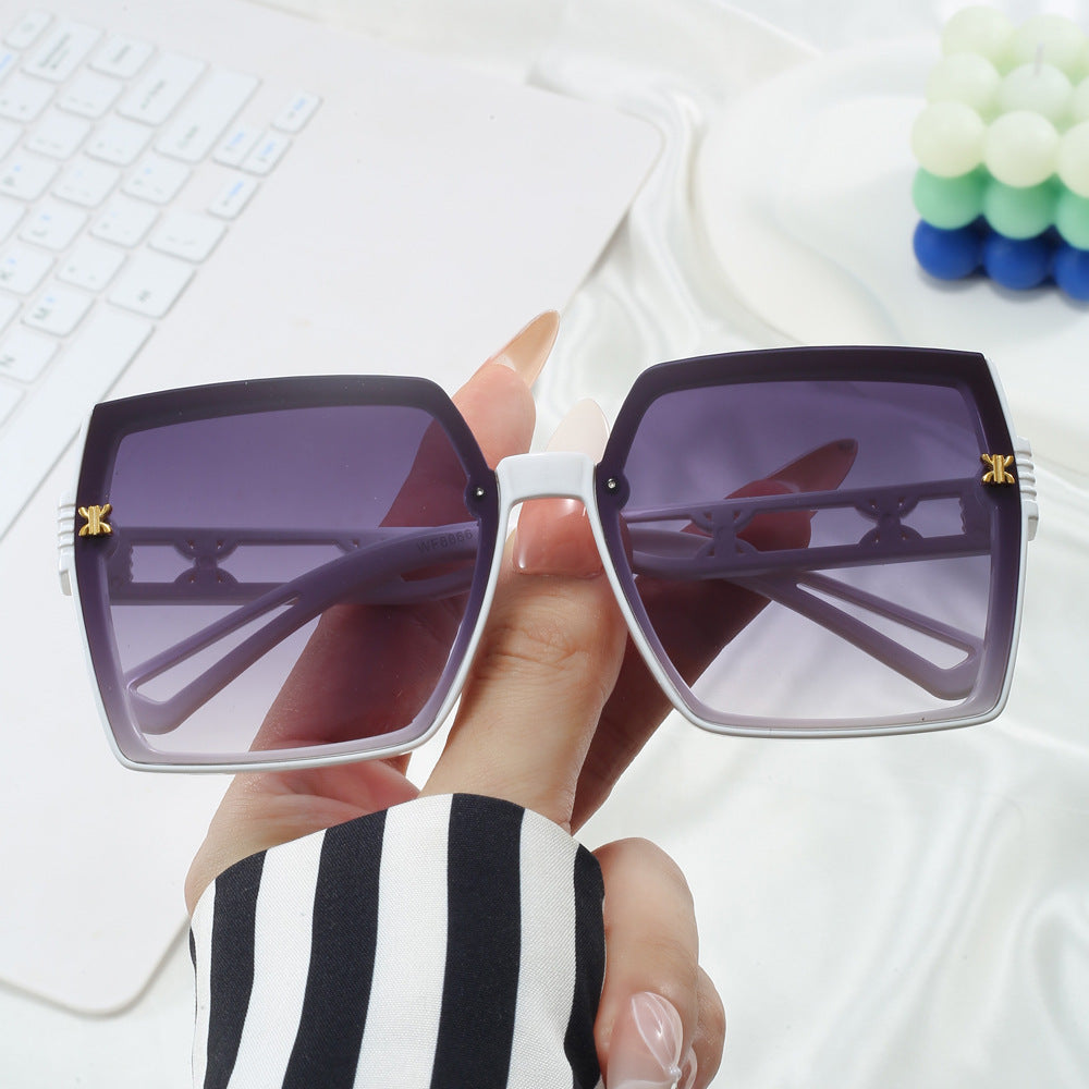 Damen stylische oversized Sonnenbrille Brehn