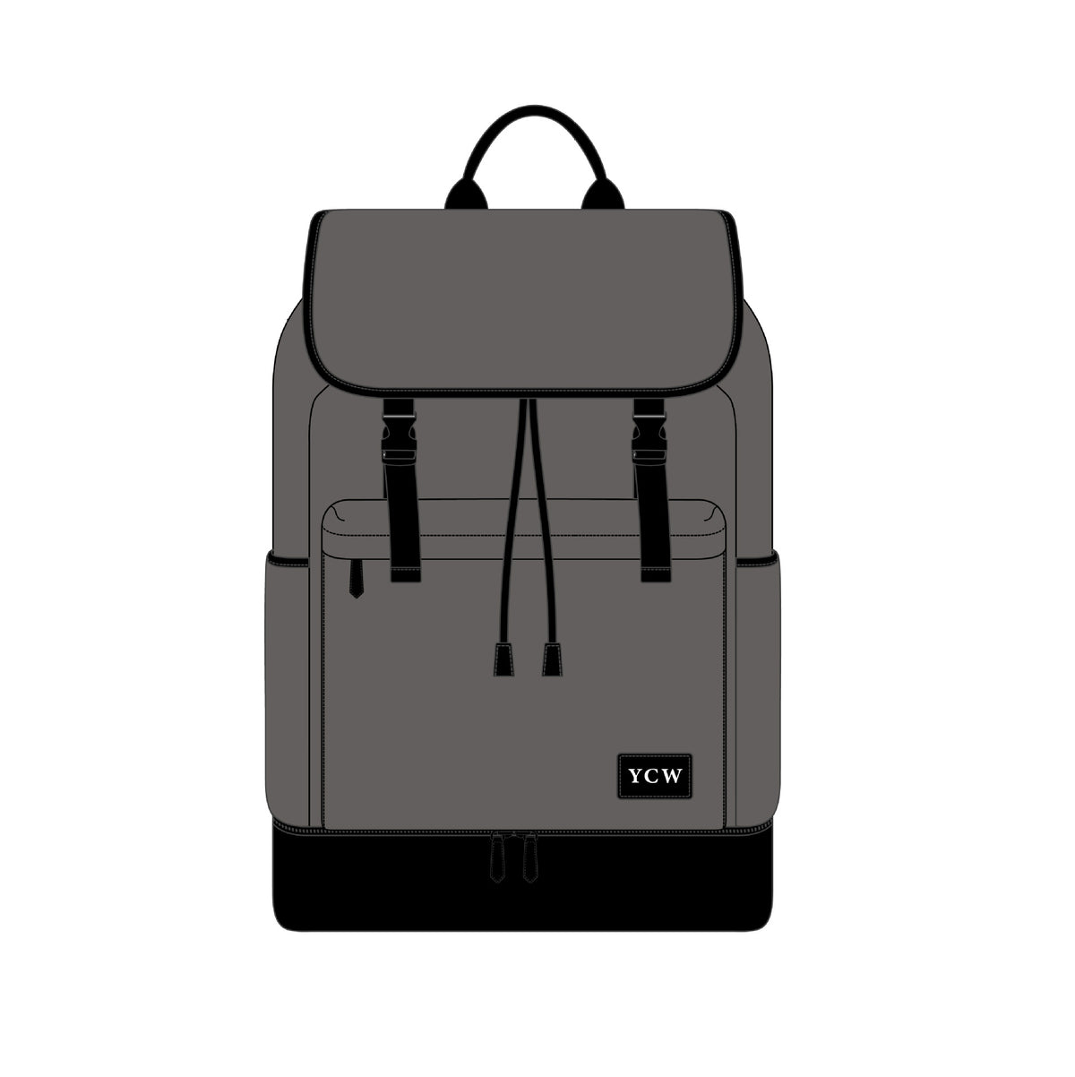 Leichter Mehrfachfächer-Rucksack Brehn