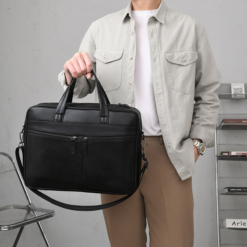 Professionelle Leder Aktentasche Brehn
