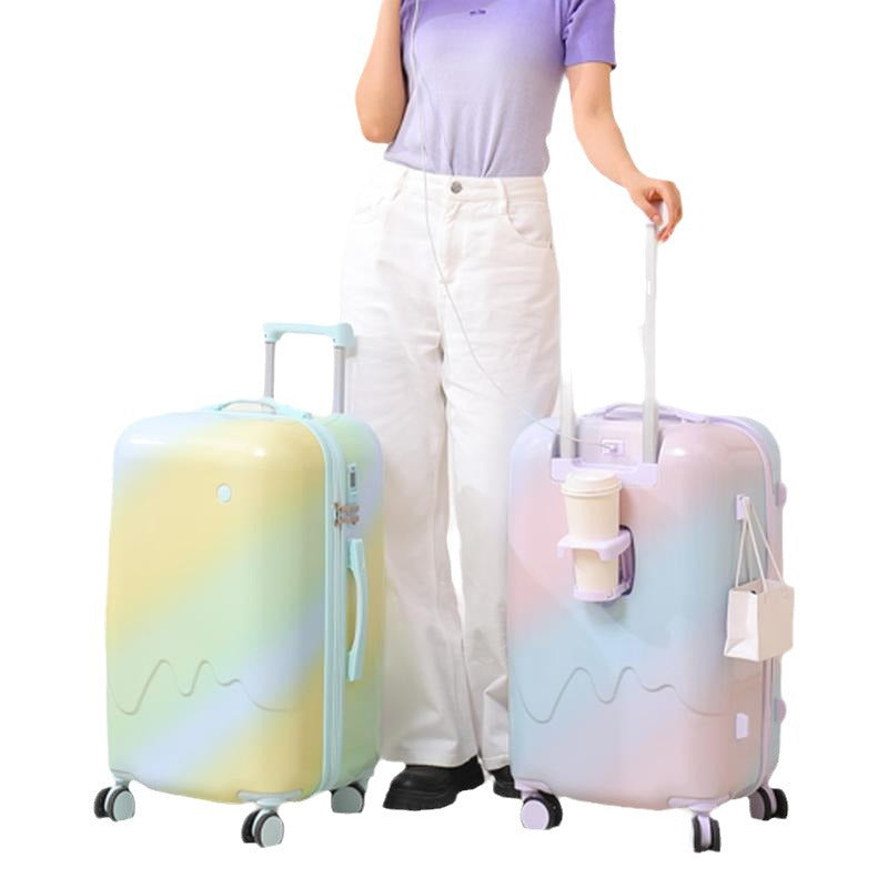 Unisex Kompakt Smart Hartschalen Reisekoffer Brehn