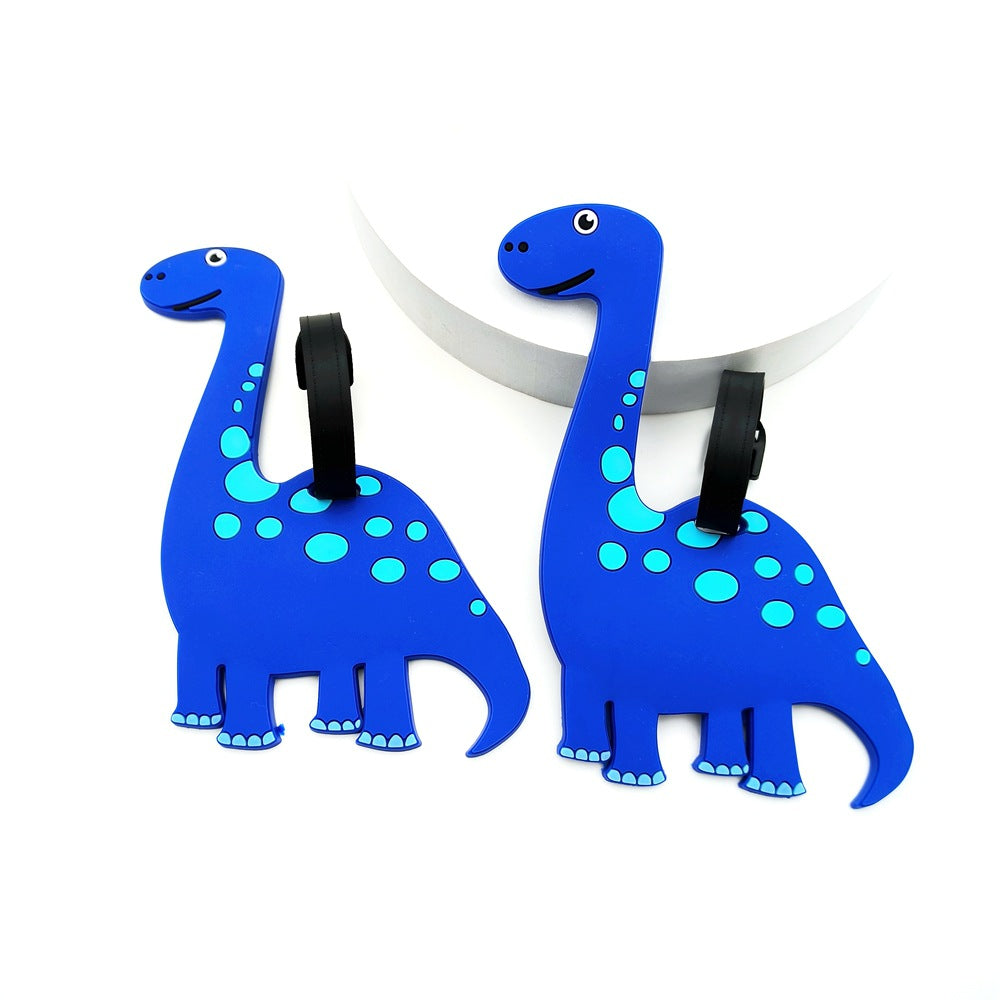 Dinosaur-förmiger Gepäckidentifikator Brehn