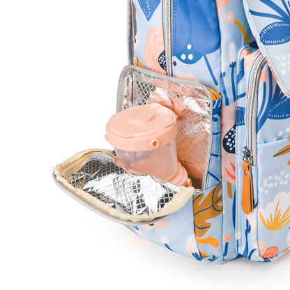 Vielseitiger Rucksack mit Blumenmuster Brehn