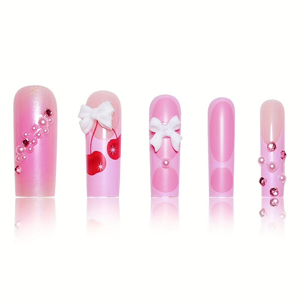 Kreatives Kirschblüten-Nagelkunst-Set Brehn