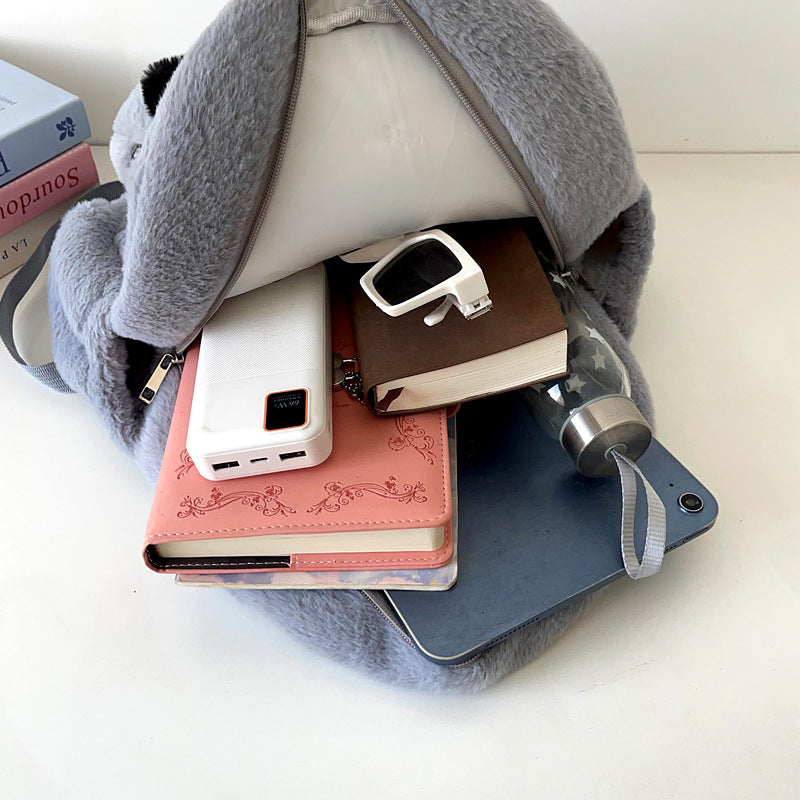 Plüsch Rucksack mit Hundedesign Brehn