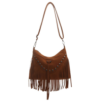 Bohemian Fransen Schultertasche