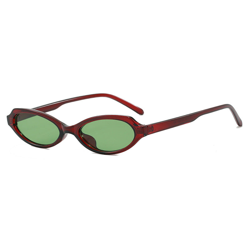 Damen elegante Sonnenbrille im stylischen Ovaldesign Brehn