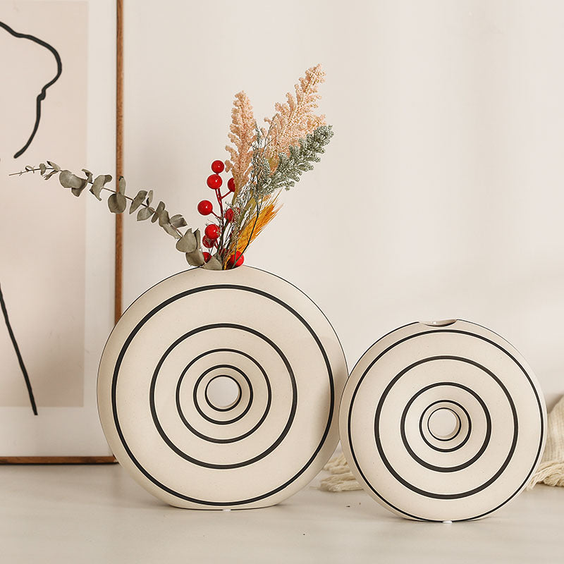 Moderne und stilvolle Keramikvase Brehn