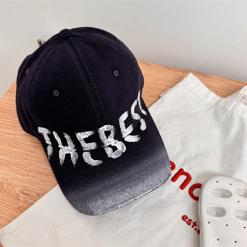 Damen Vintage Denim Baseball Cap Brehn