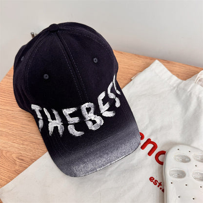 Damen Vintage Denim Baseball Cap Brehn