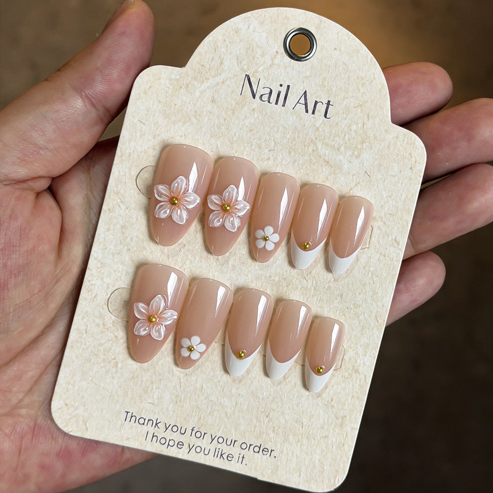 Floral Art Press-On Nageldesign Brehn