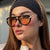 Damen Retro-Sonnenbrille mit elegantem Rahmen und polarisierten Gläsern Brehn