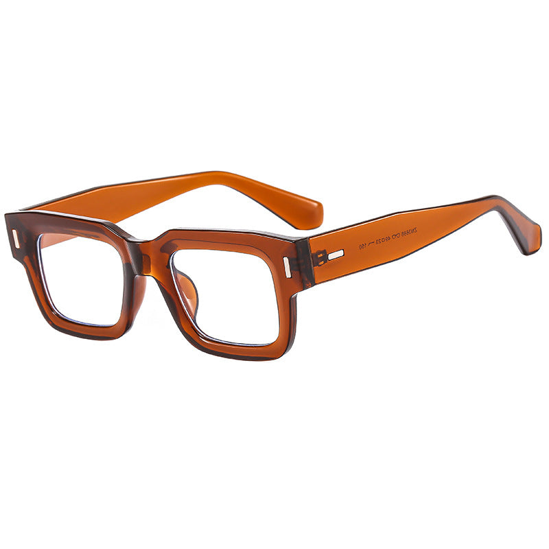 Damen Modische Quadratische Sonnenbrille mit robustem Rahmen und polarisierten Gläsern Brehn
