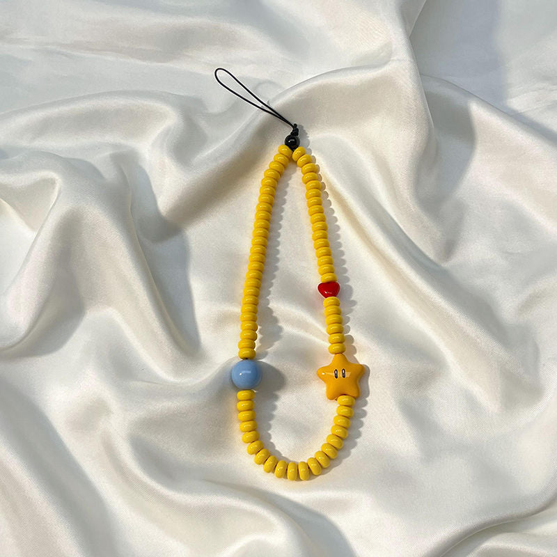 Fun-Themen Perlen Handy Charm Lanyard Brehn