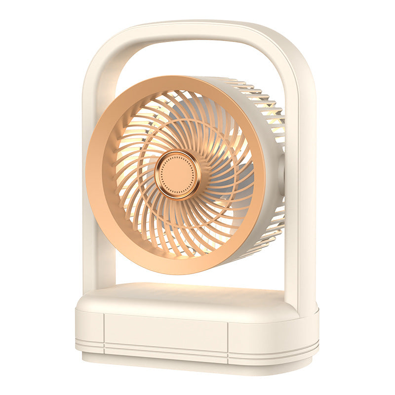 Unisex Tragbarer Wiederaufladbarer Schreibtischventilator Brehn