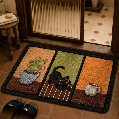 Katze-Themen Dekor Teppich Brehn