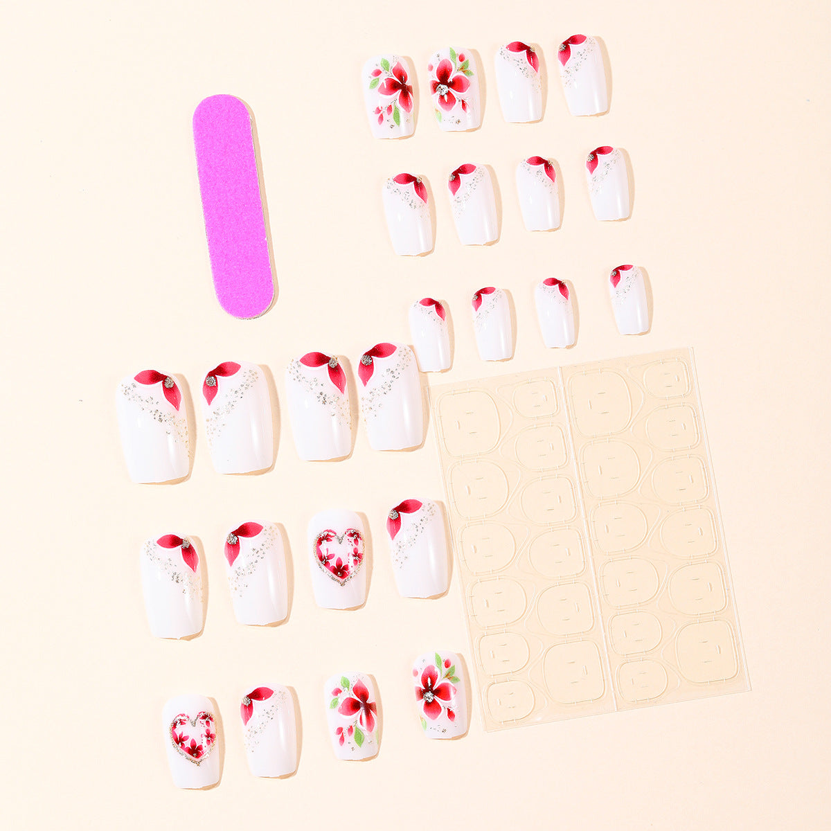 Floral Luxury Nail Art Kit Brehn