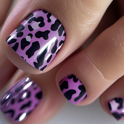 Trendige Leopardenprint Nagelkunst Brehn