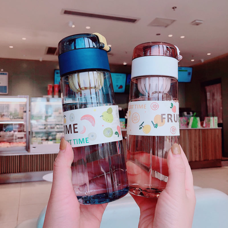 Damen Mehrweg-Infuserflasche mit fruchtigem Design Brehn