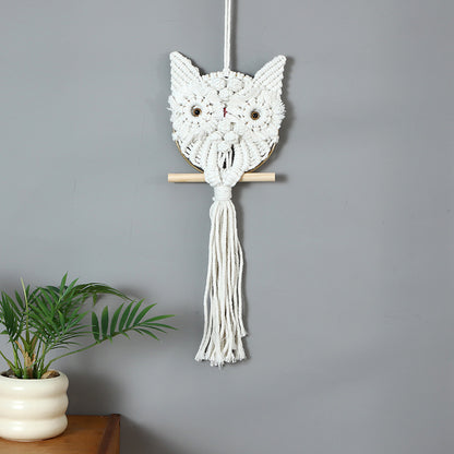 Macrame Eule Wandbehang Brehn