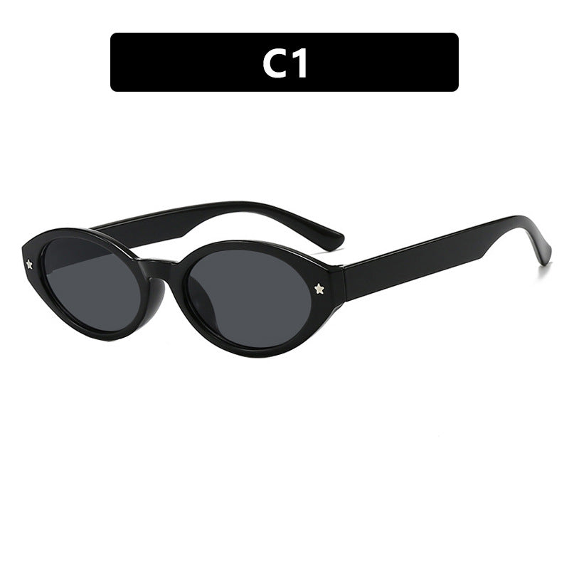 Damen Cat-Eye Sonnenbrille mit elegantem Tragetaschen-Design Brehn