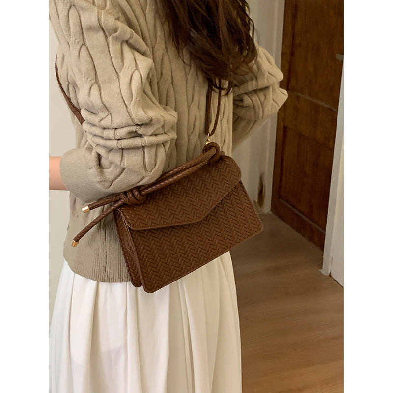 Handgewebte Crossbody Mini Tasche