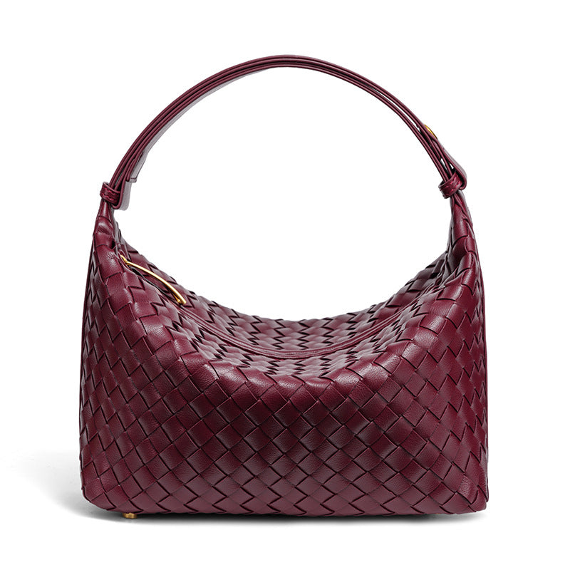 Gewebte Leder-Handtasche Brehn