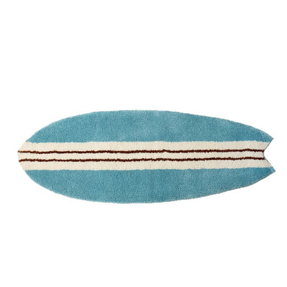 Surfboard-förmige dekorative Badematte Brehn