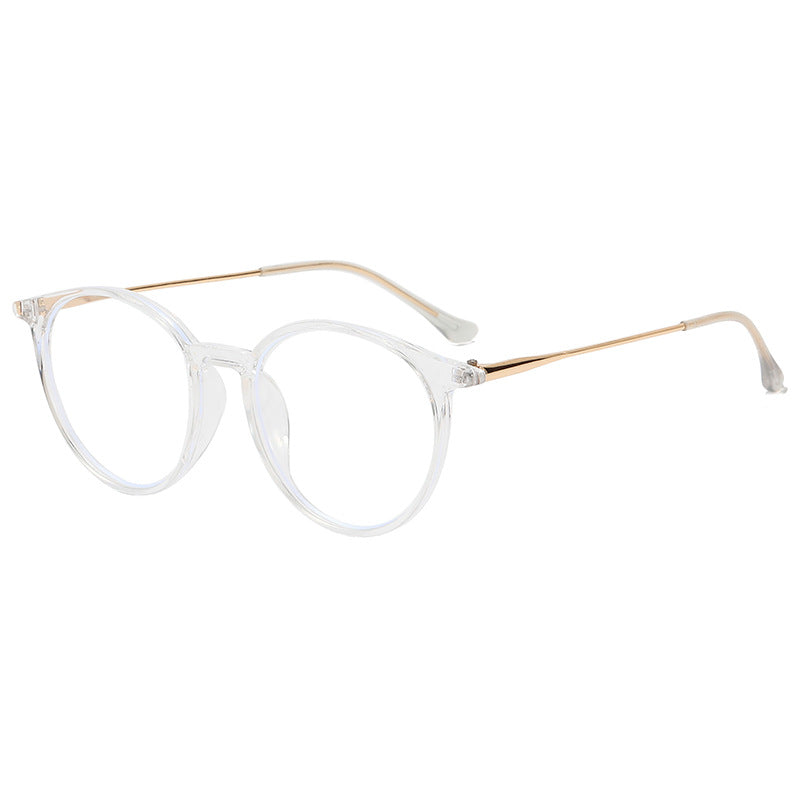 Damen modische runde Brille mit filigranem Design Brehn