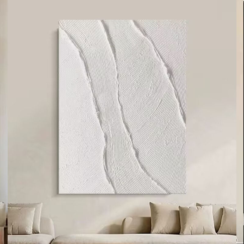 Organische Texturierte Leinwand Kunst