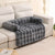 Luxuriöse fuzzy Haustier Couch Werfdecke Hundebett