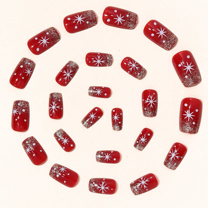 Festive Glitter Nagelkunst Brehn