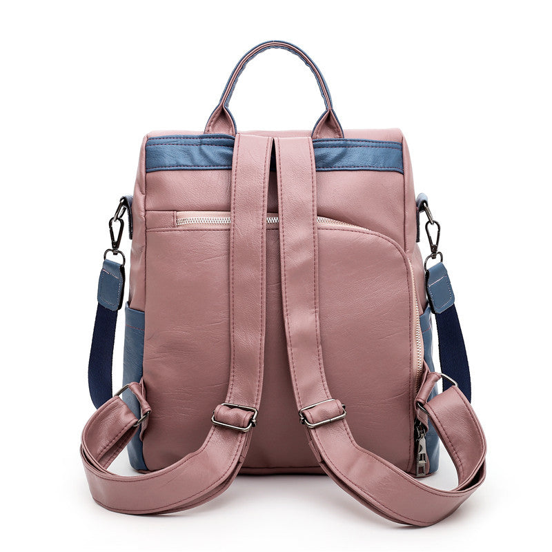 Vielseitiger Leder-Rucksack Brehn
