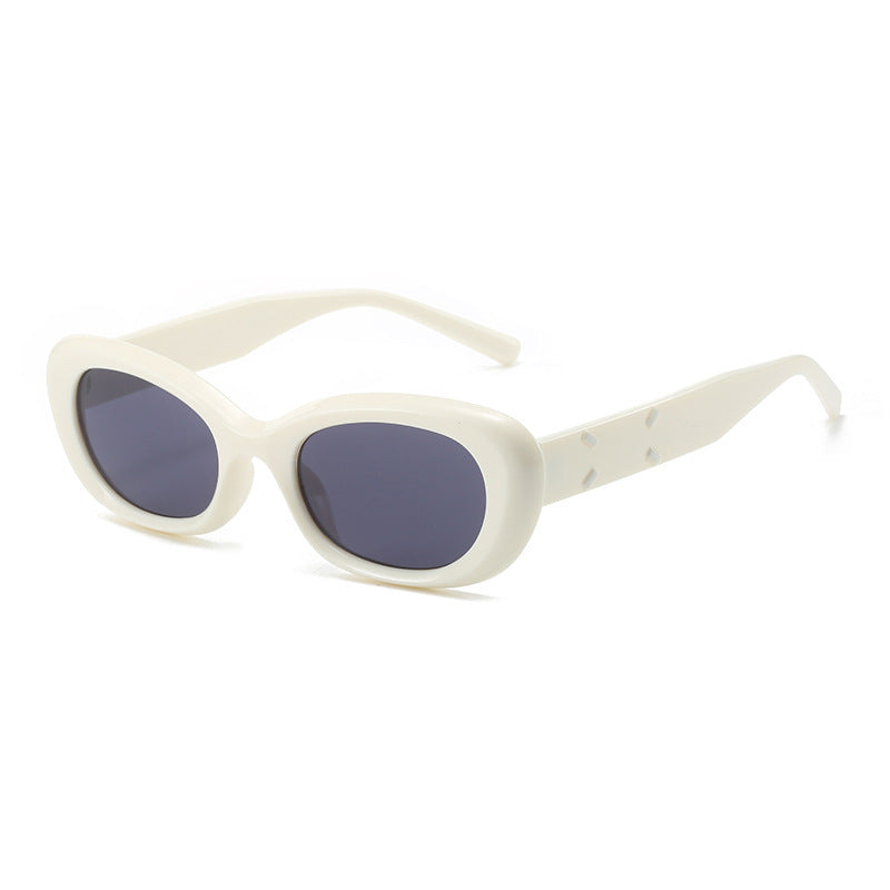 Modebewusste Übergroße Rechteckige Sonnenbrille Brehn